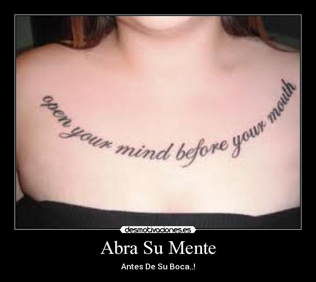Abra Su Mente -