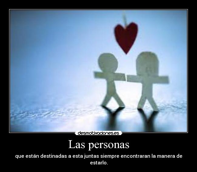 Las personas - 