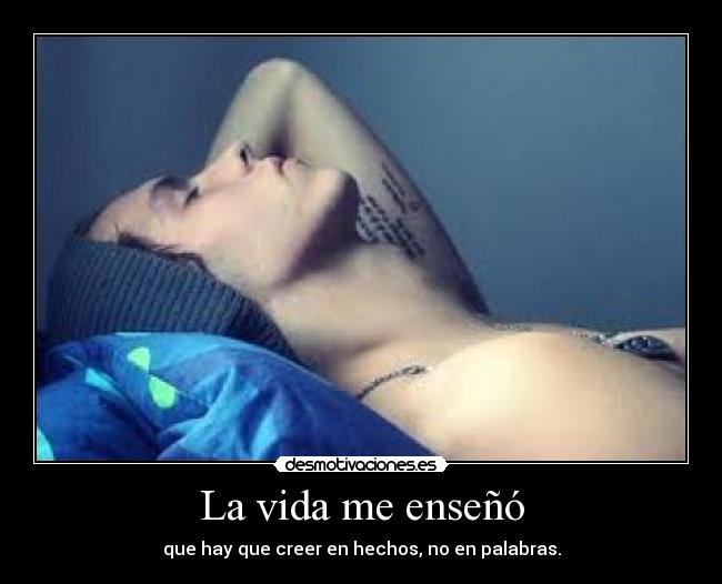 La vida me enseñó - 
