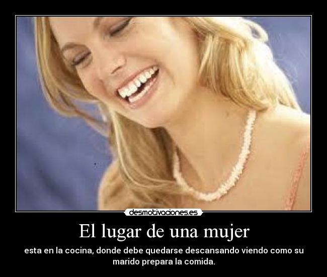 El lugar de una mujer -