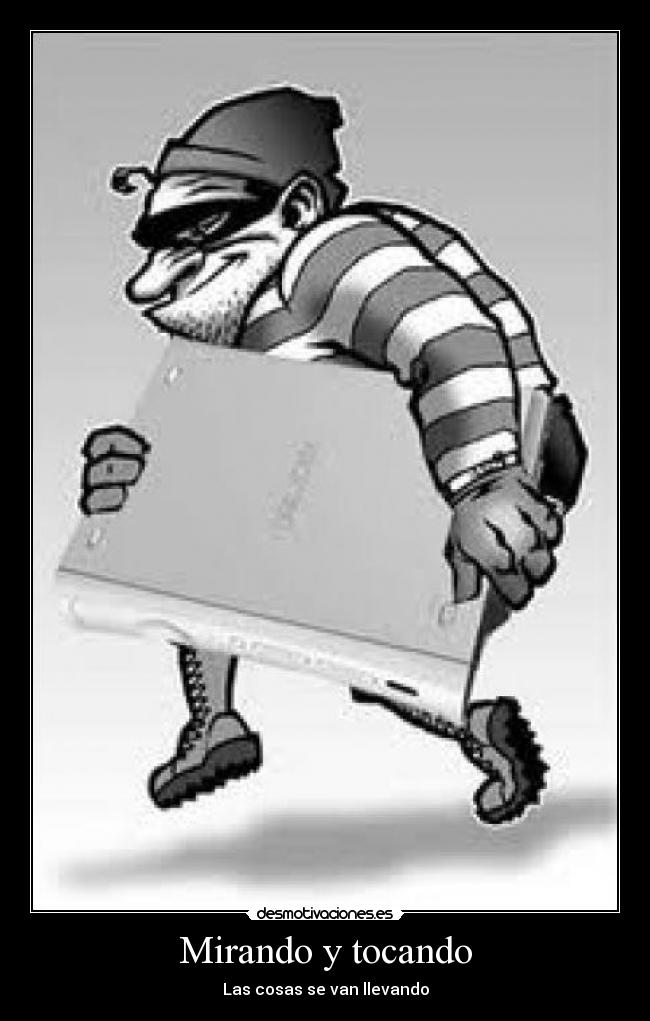 Mirando y tocando - Las cosas se van llevando