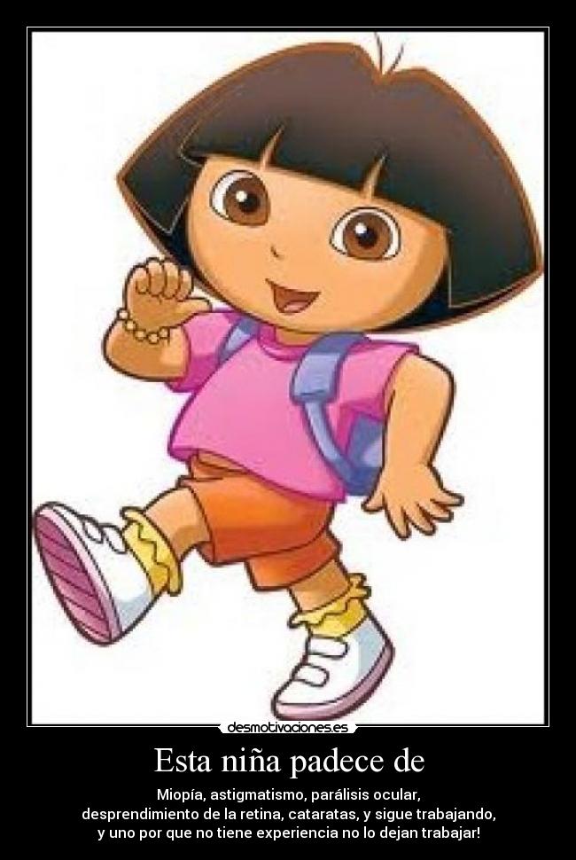 Esta niña padece de - 