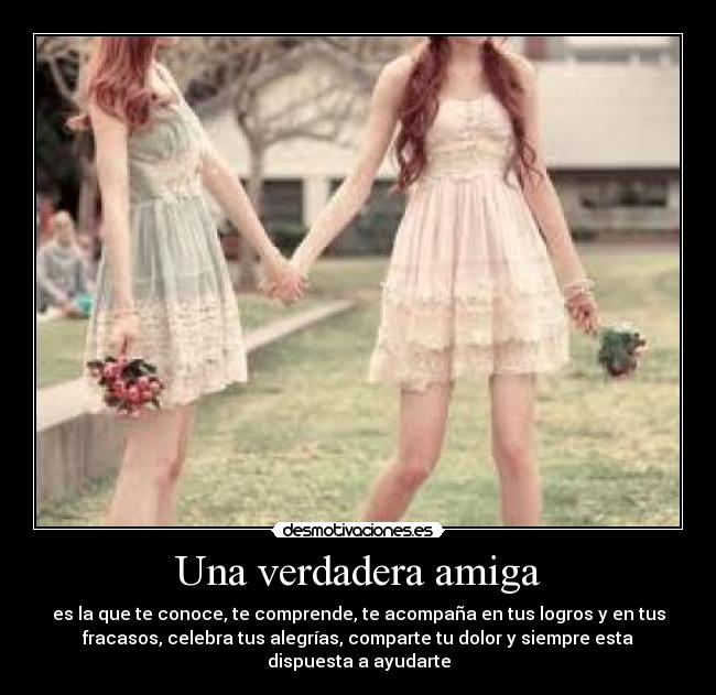 Una verdadera amiga - 
