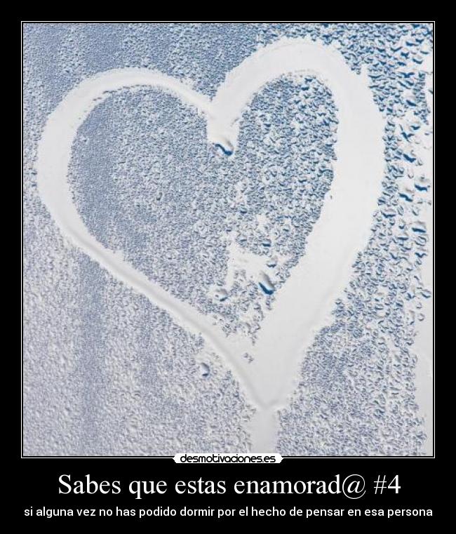 carteles sabes que estas enamorada desmotivaciones