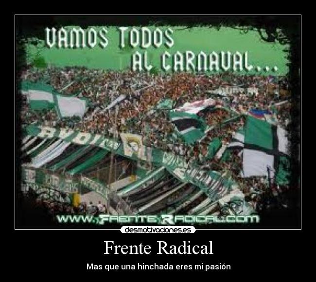 carteles frente radical desmotivaciones