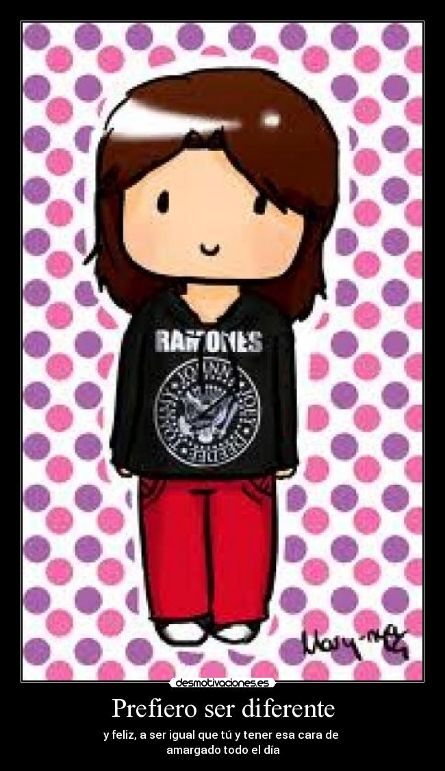 carteles diferente otaku bella divertida desmotivaciones