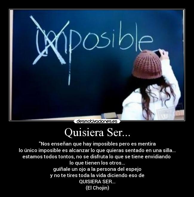 Quisiera Ser... - 