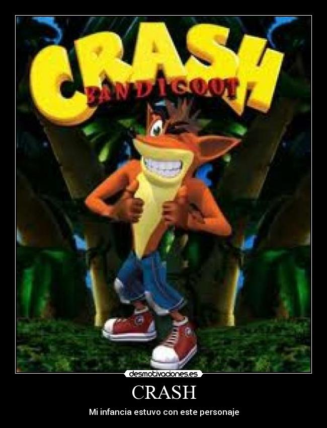 carteles crash inafancia desmotivaciones