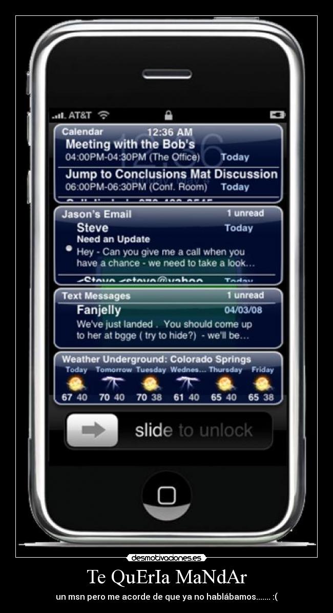 Te QuErIa MaNdAr - un msn pero me acorde de que ya no hablábamos....... :(