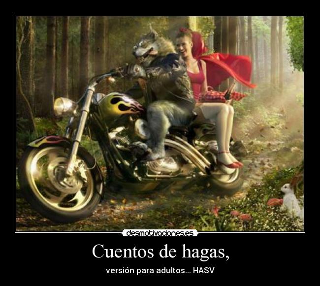 Cuentos de hagas, - versión para adultos... HASV