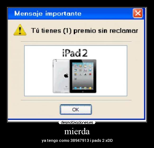 mierda - ya tengo como 38947913 i pads 2 xDD