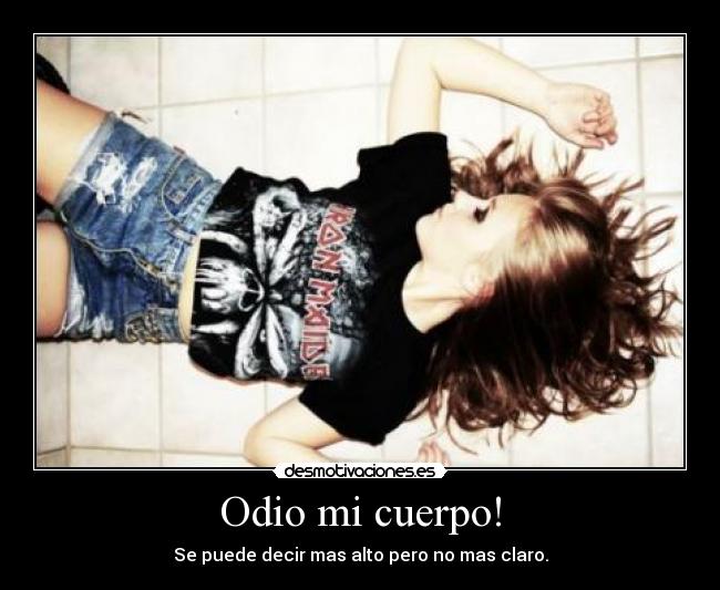 Odio mi cuerpo! - 