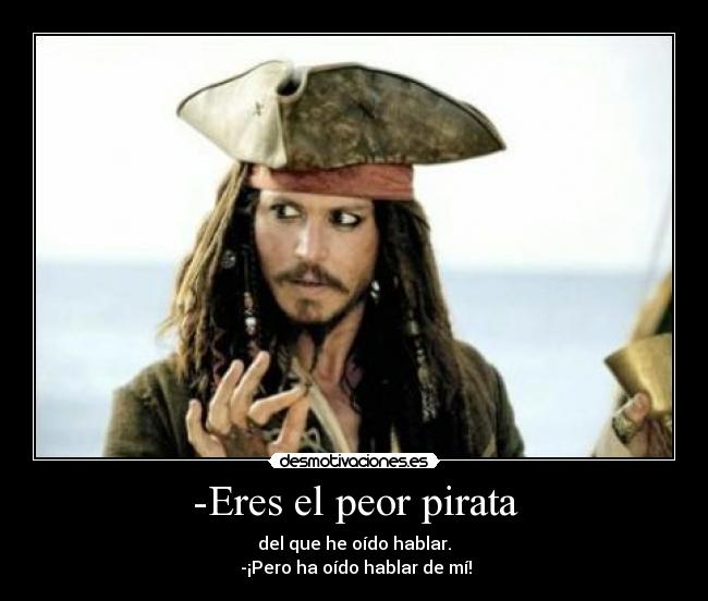 carteles jack sparrow awww violo desmotivaciones