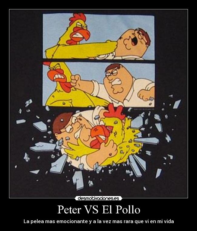peter griffin vs pollo