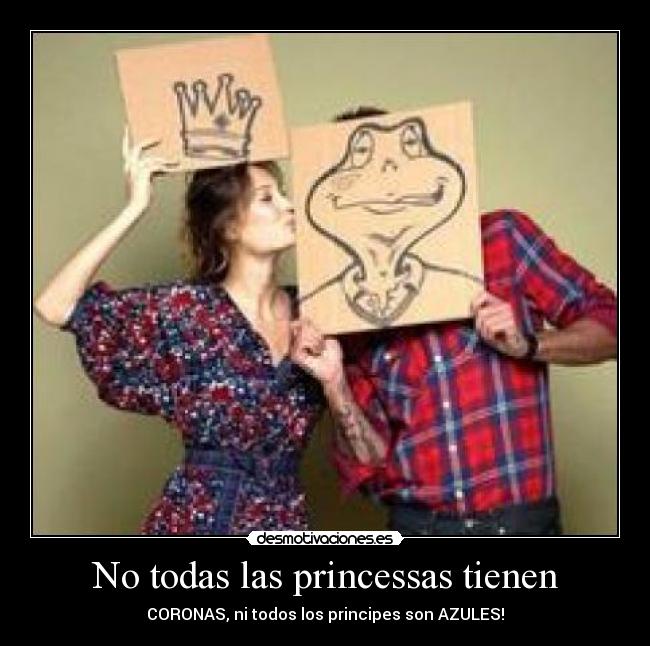 carteles todas las princessas tienen desmotivaciones