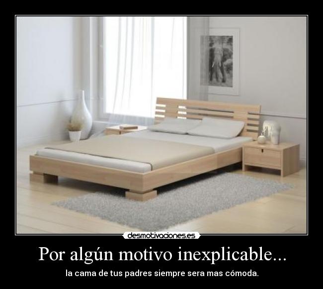 Por algún motivo inexplicable... -