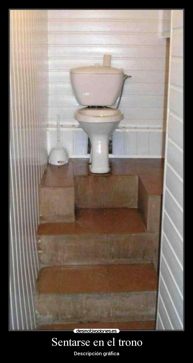 Sentarse en el trono - Descripción gráfica