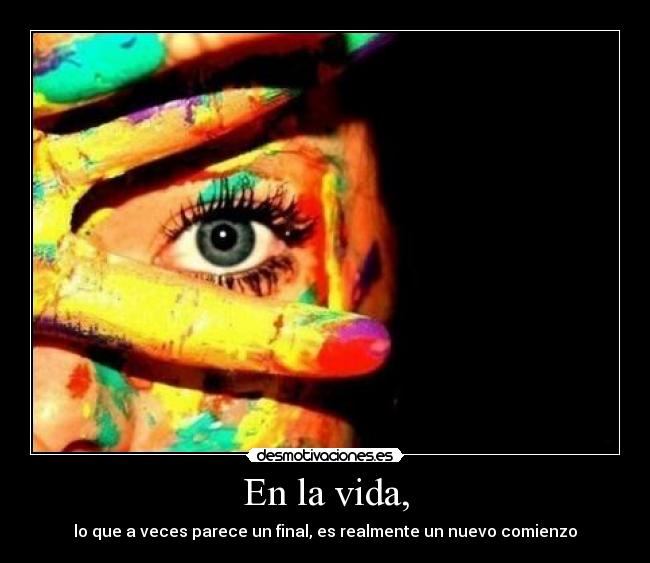 En la vida, - 