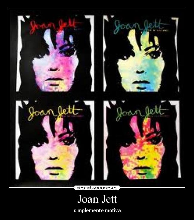 carteles joan jett desmotivaciones