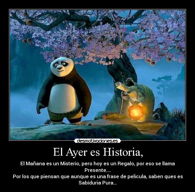 El Ayer es Historia, - 