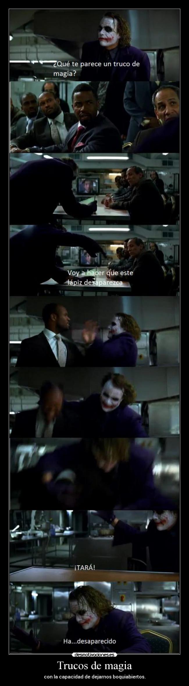 Trucos de magia - con la capacidad de dejarnos boquiabiertos.