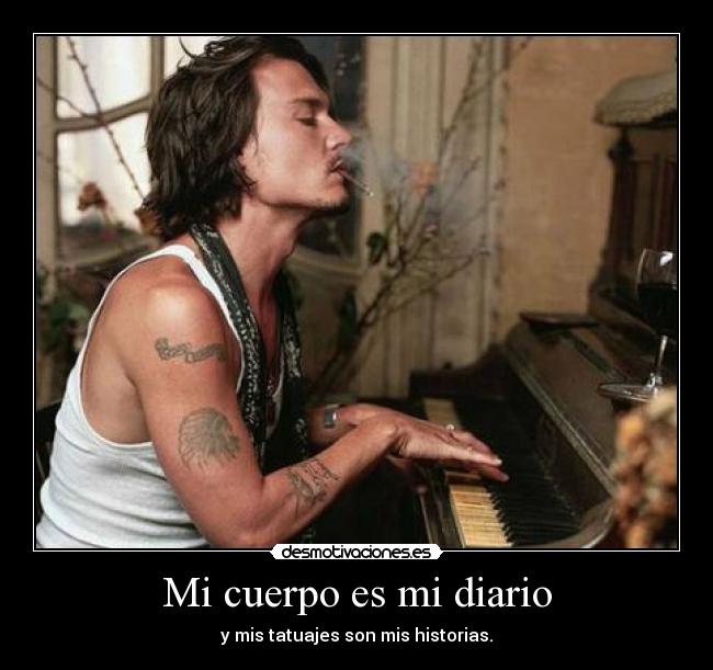 Mi cuerpo es mi diario -
