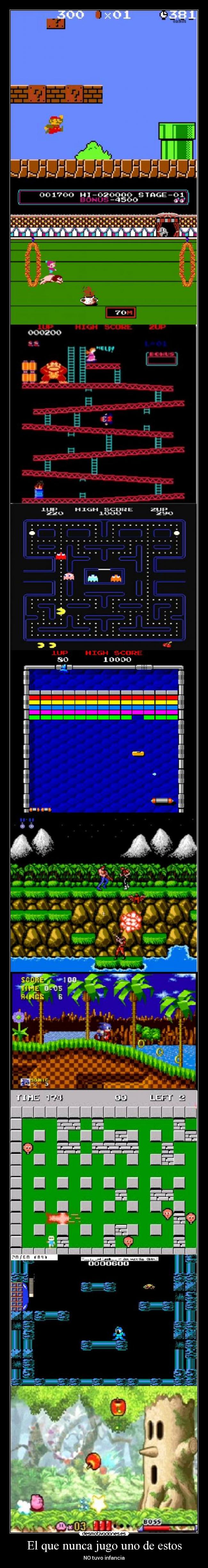 El que nunca jugo uno de estos -