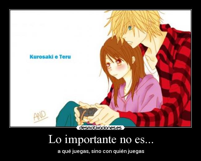 Lo importante no es... - 