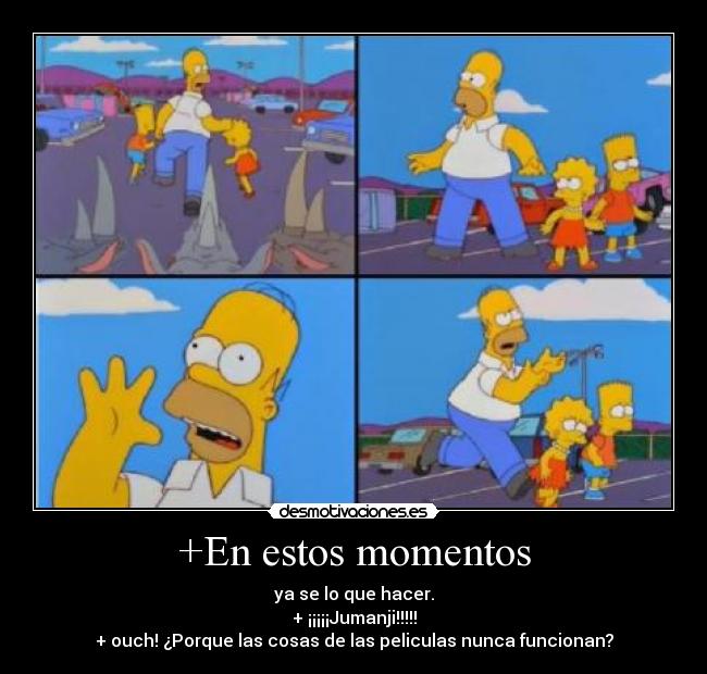 +En estos momentos -