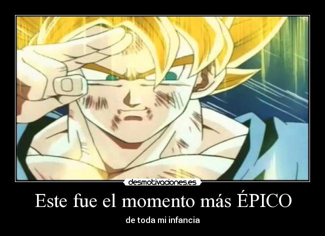 carteles goku infancia epico dragon ball desmotivaciones