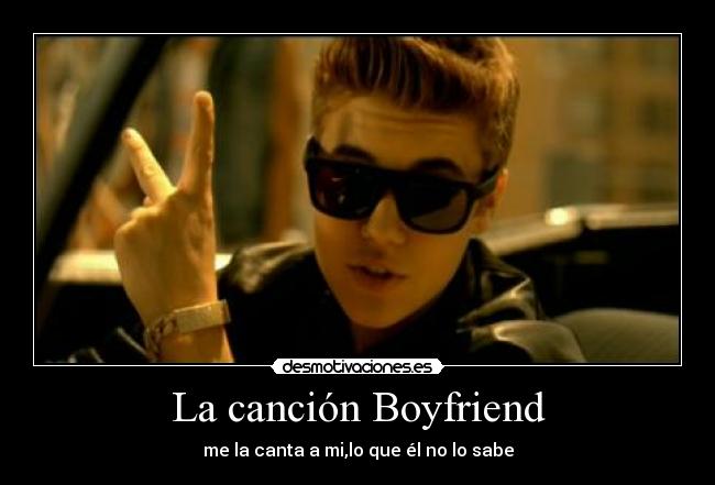 La canción Boyfriend - 