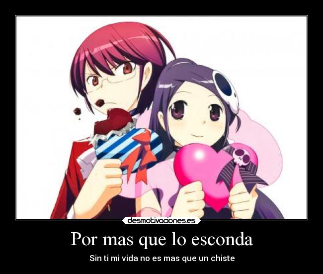 Por mas que lo esconda - 