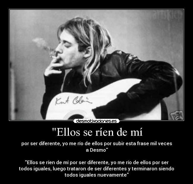 Ellos se ríen de mí - 