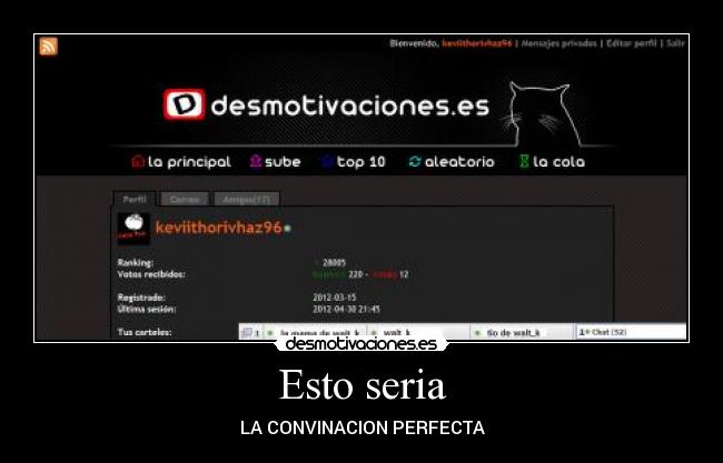 Esto seria - LA CONVINACION PERFECTA