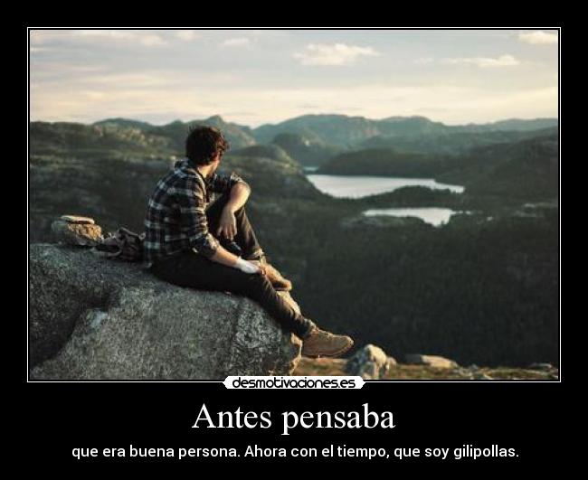 Antes pensaba - 