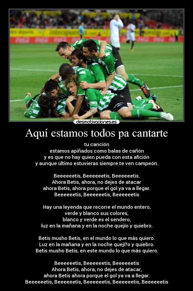 Aquí estamos todos pa cantarte -