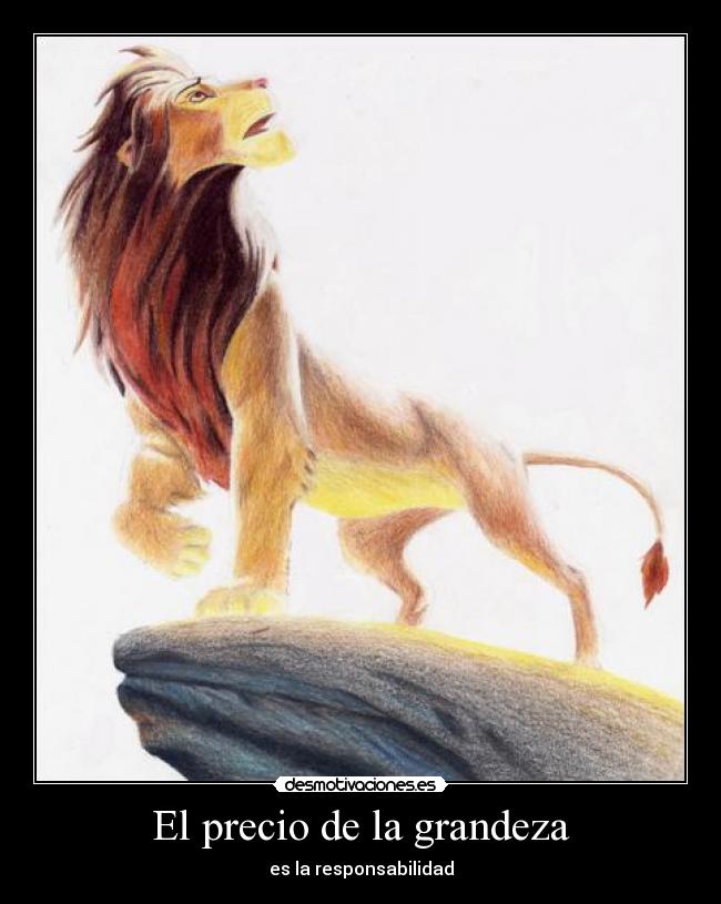 El precio de la grandeza - 