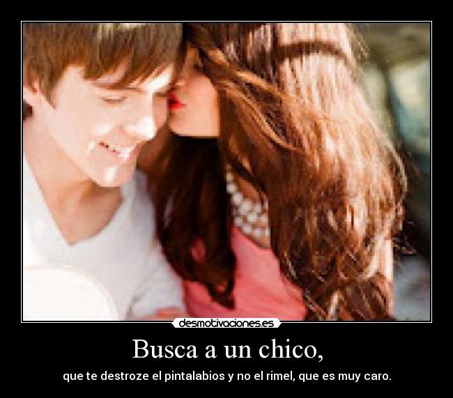 Busca a un chico, - 