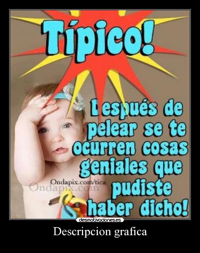 Descripcion grafica -