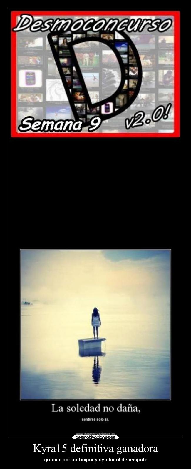 Kyra15 definitiva ganadora - gracias por participar y ayudar al desempate