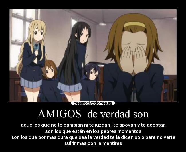AMIGOS  de verdad son - 