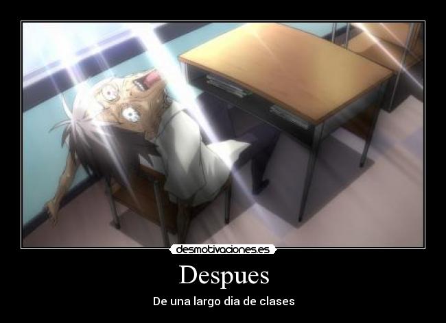 Despues -
