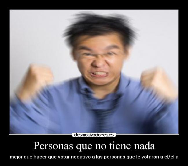 Personas que no tiene nada -
