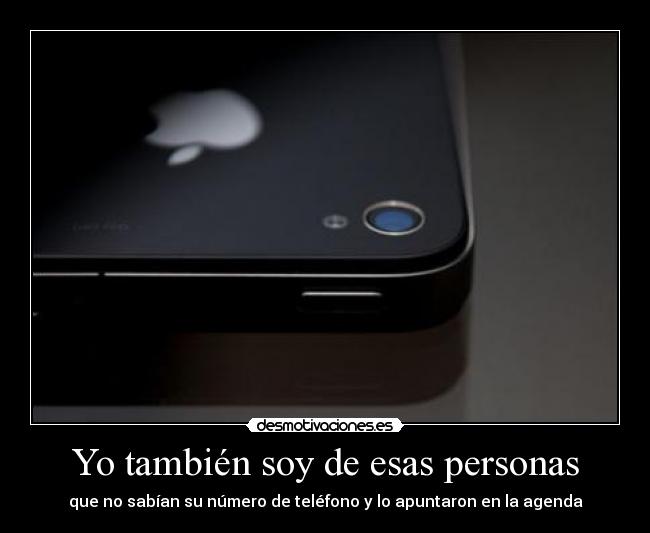 Yo también soy de esas personas -