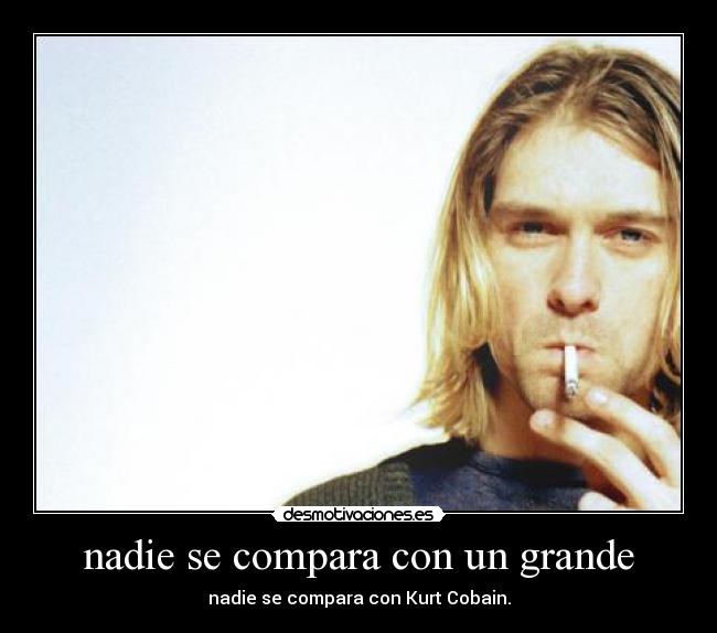 nadie se compara con un grande -