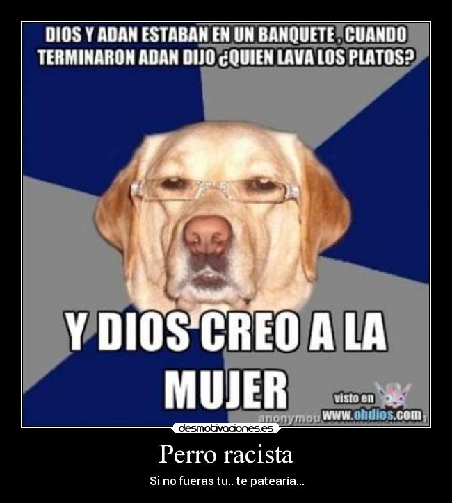 Perro racista - 