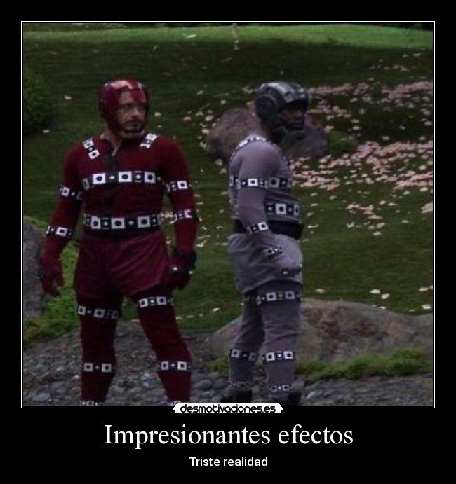 Impresionantes efectos - 