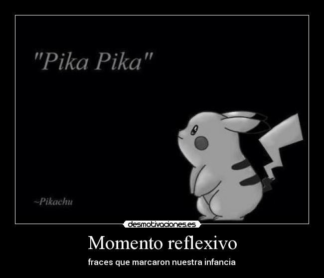 carteles pika pika desmotivaciones