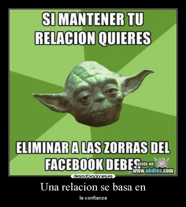 Una relacion se basa en -