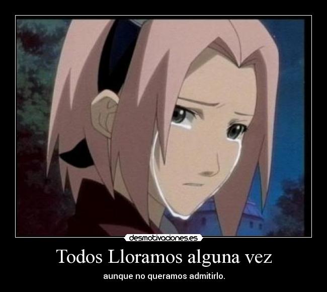 Todos Lloramos alguna vez -